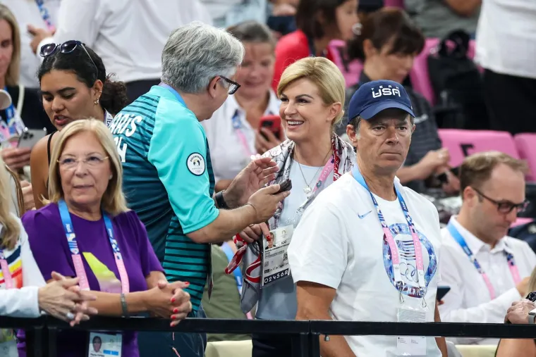 Kolinda u nikad strastvenijim scenama: Bodri naše olimpijce kao da nema sutra