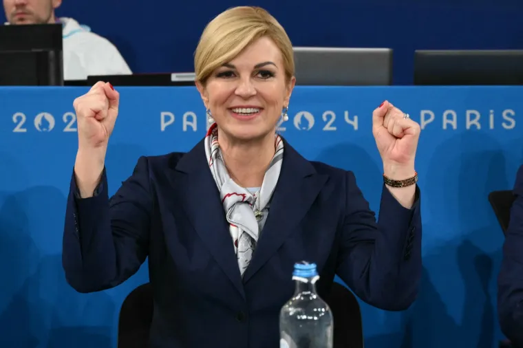 Kolinda u nikad strastvenijim scenama: Bodri naše olimpijce kao da nema sutra