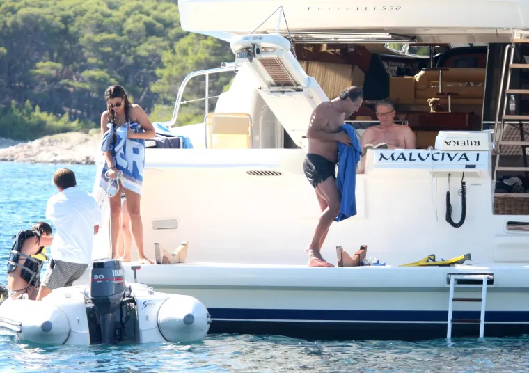 Ovako je Zdravko Mamić prije 14 godina uživao na jahti: Tu su i druge stare fotke