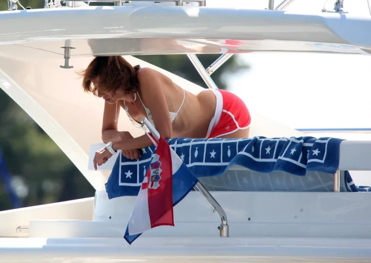 Ovako je Zdravko Mamić prije 14 godina uživao na jahti: Tu su i druge stare fotke