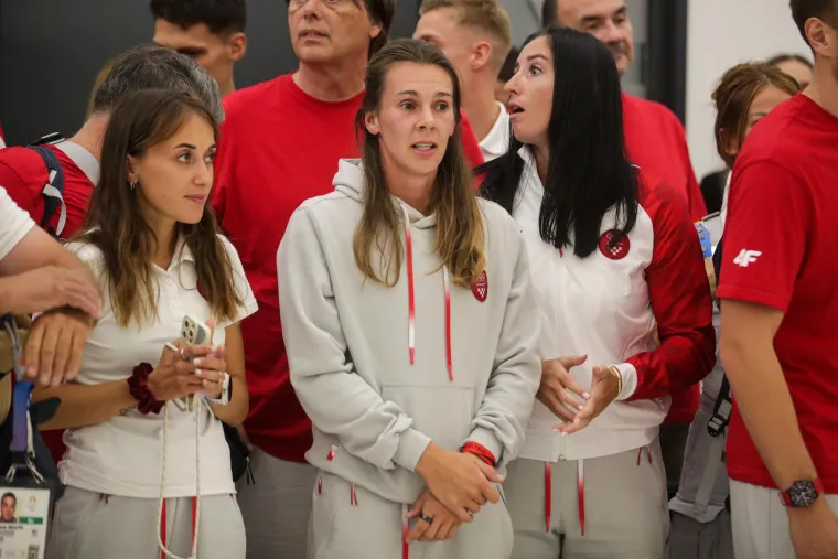 Slikali se, družili i pjevali: Pogledajte kako je izgledalo na dočeku za na&scaron;e olimpijce