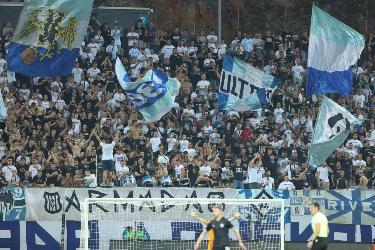 Trenutak koji niste mogli vidjeti u TV prijenosu: Slovenski navijač u prvom planu