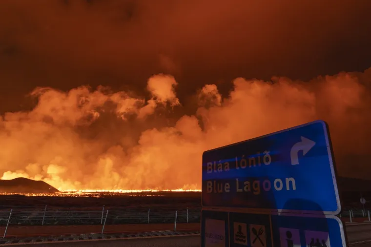 Pogledajte spektakularne, ali i zastrašujuće fotografije erupcije vulkana na Islandu