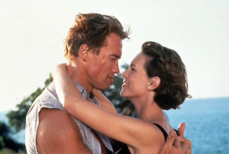 Jamie Lee Curtis i Arnold Schwarzenegger