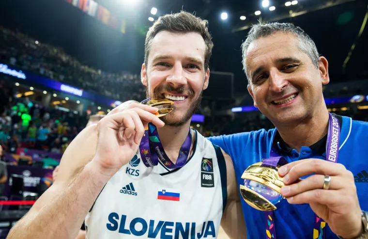 Igor Koko&scaron;kov i Goran Dragić