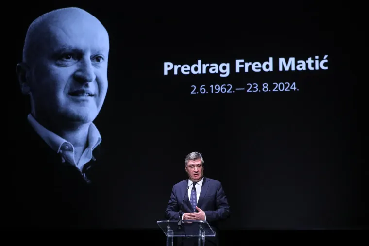 Političari se u suzama opraštaju od Freda Matića. Pogledajte tko je sve došao na komemoraciju