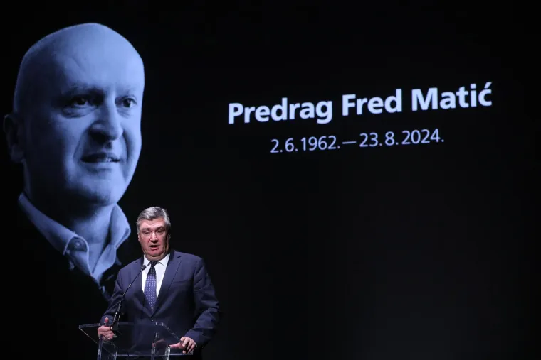 Političari se u suzama opraštaju od Freda Matića. Pogledajte tko je sve došao na komemoraciju