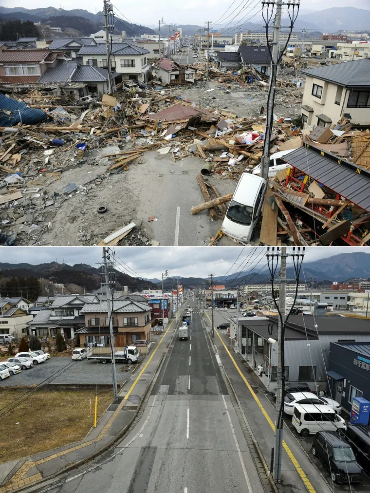 Potres magnitude 9,1 po Richteru i tsunami koji je izazvao napravili su ubojiti kaos na sjeveroistočnoj obali Japana.