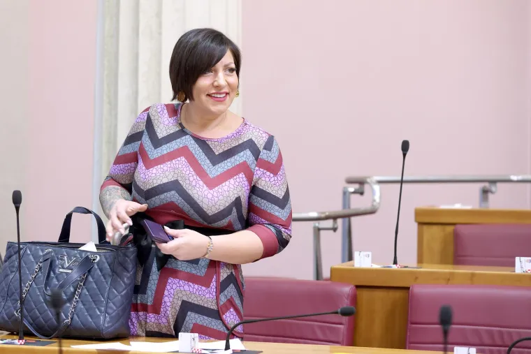 To je zastupnica u Hrvatskom saboru, Boška Ban Vlahek