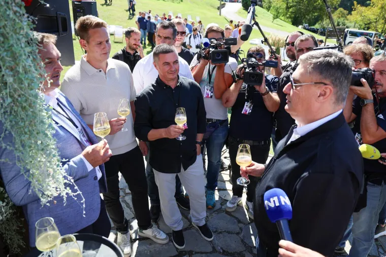 Milanović s flasterom, SDP-ov gradonačelnik: 'Neki piju od radosti, neki od tuge, a mi od jutra!'