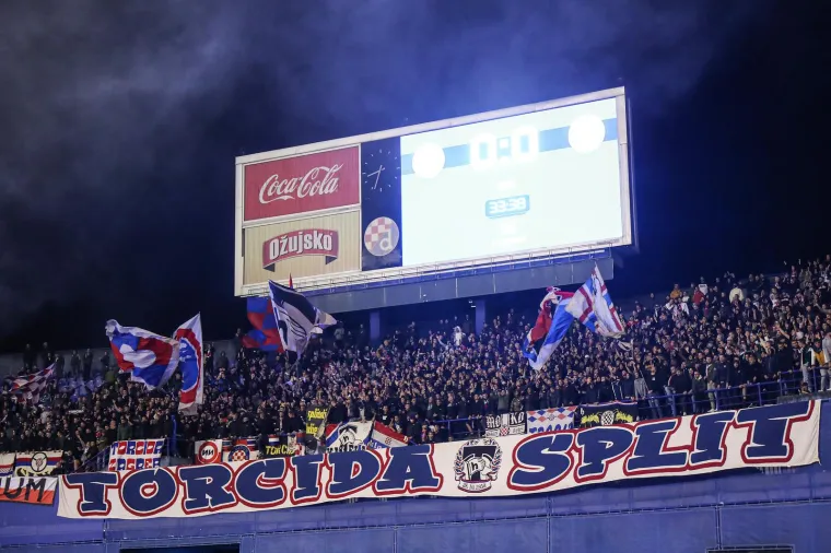 Zanimljiv prizor u svečanoj loži: Pogledajte gdje sjedi predsjednik Dinama, a gdje Hajduka