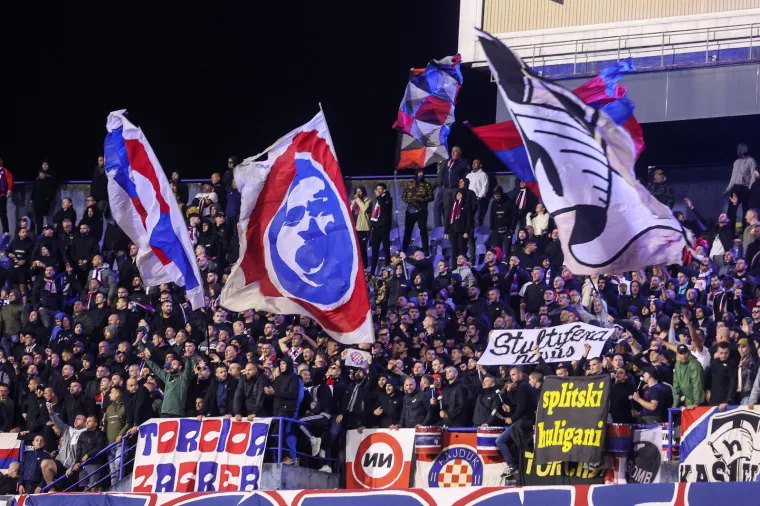 Zanimljiv prizor u svečanoj loži: Pogledajte gdje sjedi predsjednik Dinama, a gdje Hajduka