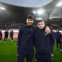 Plavi u dobrom raspoloženju proučili Allianz Arenu: Izgleda da je nekima bilo hladno