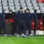 Plavi u dobrom raspoloženju proučili Allianz Arenu: Izgleda da je nekima bilo hladno