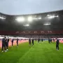 Plavi u dobrom raspoloženju proučili Allianz Arenu: Izgleda da je nekima bilo hladno
