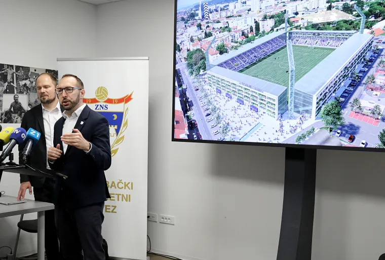 Na dan kada Dinamo igra Ligu prvaka priprema se gradnja njihovog novog stadiona