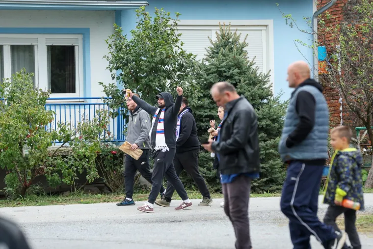 Pivo se točilo, grlo se močilo! Hajduk se gledalo i s prozora: Oduševljeni Gattuso na ovakvom spektaklu još nije bio