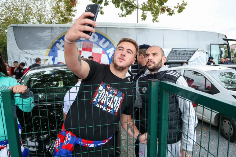 Pivo se točilo, grlo se močilo! Hajduk se gledalo i s prozora: Oduševljeni Gattuso na ovakvom spektaklu još nije bio
