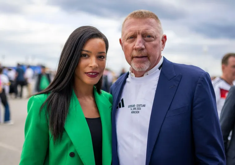 Boris Becker i Lilian de Carvalho Monteiro