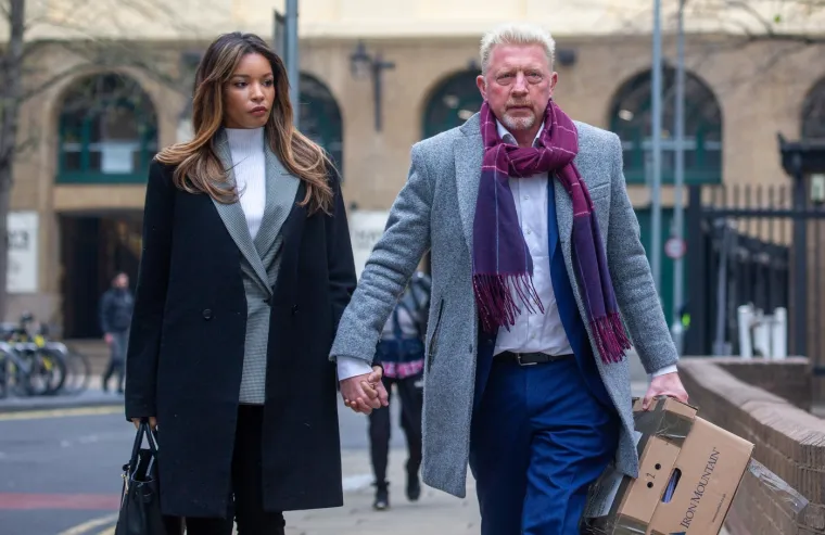 Boris Becker i Lilian de Carvalho Monteiro