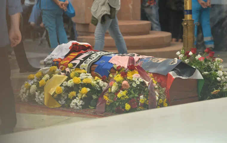 Najboljem strijelcu Svjetskog prvenstva na pogrebu skandiralo tisuće ljudi