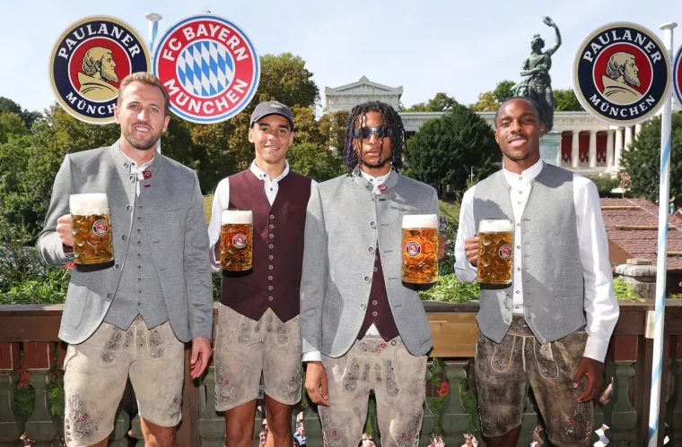 Nakon 'termina' pivo najbolje sjeda: Bayernovi igrači nakon petarde posjetili Oktoberfest