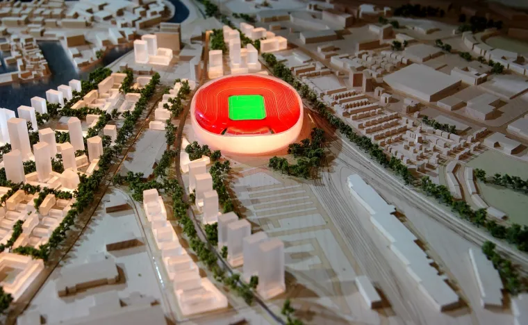 "To će dovesti do toga da sjeverozapad Engleske ima najbolju nogometnu infrastrukturu na svijetu. Stadion bi stvorio razvoj &scaron;ireg Manchestera, kako bi se uravnotežilo ono &scaron;to je Manchester City napravio na istoku regije", rekao je gradonačelnik Burnham.