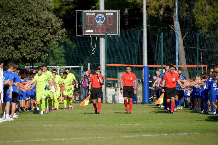 Prava atrakcija utakmice bio je semafor