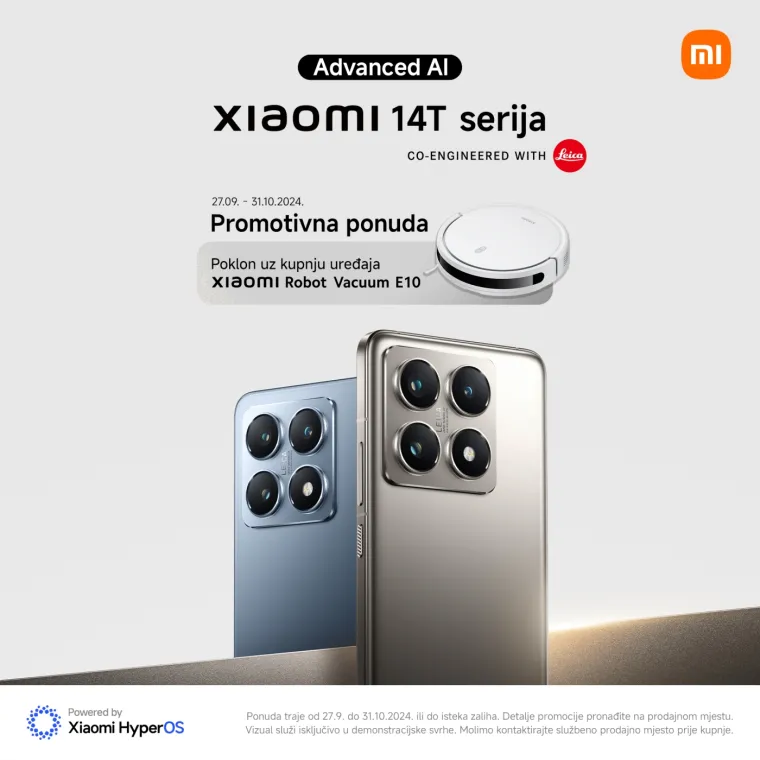 Xiaomi 14T seriju s iznimnom noćnom fotografijom i naprednom AI tehnologijom