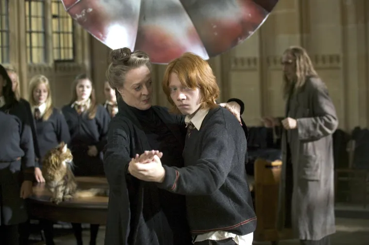 Maggie Smith u filmu &quot;Harry Potter i Plameni pehar&quot; 2005.
