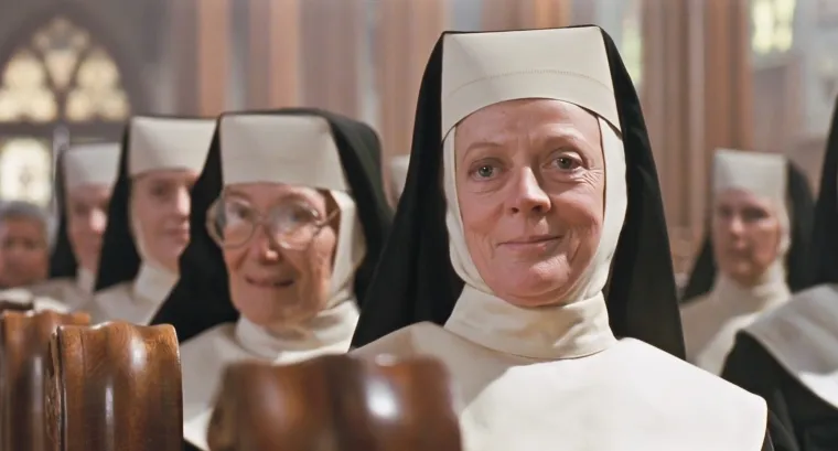 Maggie Smith u filmu &quot;Redovnice nastupaju&quot; 1992.
