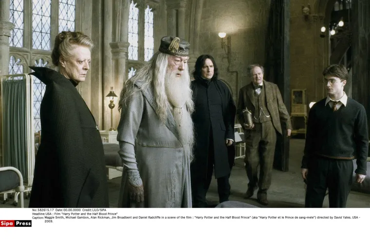 Maggie Smith u filmu "Harry Potter i Princ mije&scaron;ane krvi "