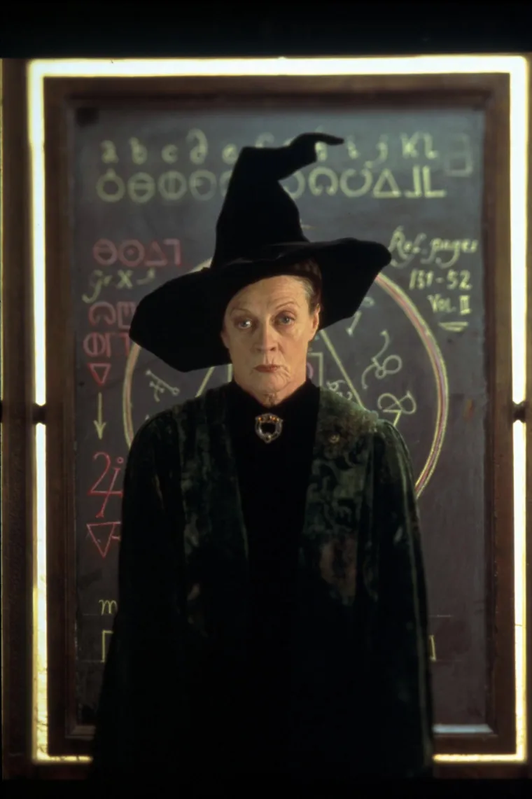 Maggie Smith u filmu "Harry Potter i kamen mudraca"