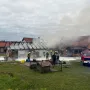 Golema buktinja kraj Požege, vatrogasci branili kuću od plamena