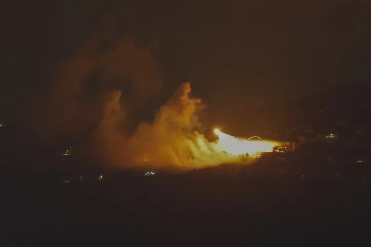 Strašne eksplozije: Prve fotografije izraelske invazije u Libanon