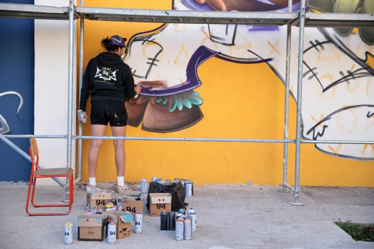 Do&scaron;li su sa sprejevima u rukama i Mostar iza sebe ostavili kao neki drugi grad