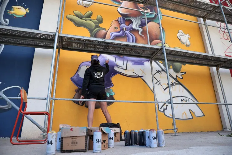 Do&scaron;li su sa sprejevima u rukama i Mostar iza sebe ostavili kao neki drugi grad