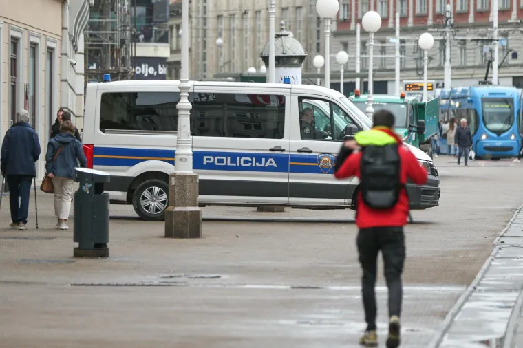 'Opsadno stanje' u Zagrebu uoči utakmice Dinama i Monaca: Pogledajte na što liči centar grada