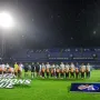 Nogometaši prije početka utakmice