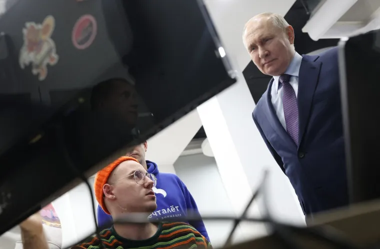 Vladimir Putin 2024. godine.