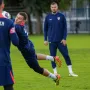 Prvi trening hrvatska vrsta je odradila u Maksimiru na terenu Zlatko Cico Kranjčar.