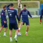 Reprezentacija će u Zagrebu odraditi još četiri treninga prije utakmice koja je na rasporedu u subotu u 18.00 sati na stadionu Maksimir.