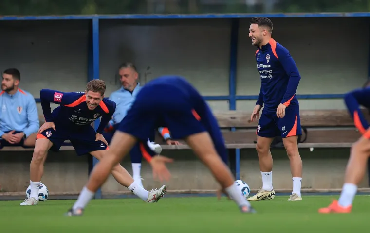 Hrvatska je vrsta trening odradila u Maksimiru na terenu Zlatko Cico Kranjčar.