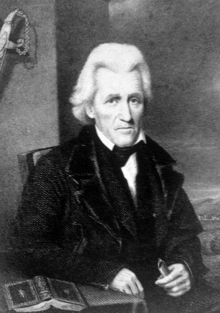 7. Andrew Jackson je osnivač Demokratske stranke, a mandat 7. predsjednika SAD-a trajao mu je od 4. ožujka 1829. do 4. ožujka 1837. godine.