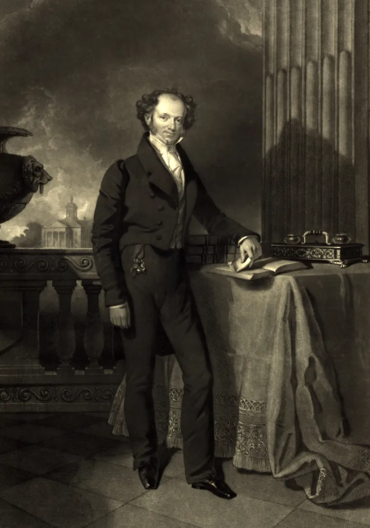 8. Nakon njega slijedi Martin Van Buren iz iste stranke, a mandat mu je bio od 4. ožujka 1837.  do 1841. godine.
