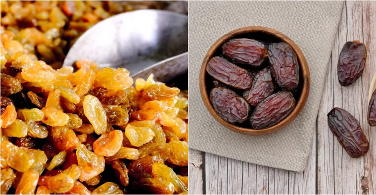 22. Zamijenite 30 g grožđica (0,8 g vlakana) za 30 g su&scaron;enih datulja (2,3 g vlakana) čime unosite 1,5 g dodatnih vlakana