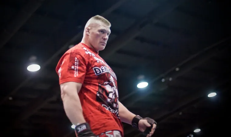 Lesnar je bio kažnjen s 250 tisuća dolara i suspenzijom na godinu dana od strane NSAC-a. Imao je pravo na povratak u srpnju 2017. Kao rezultat suspenzije, rezultat njegove borbe s Markom Huntom je poništen u no contest. Od siječnja 2019. do danas, Lesnar još nije platio kaznu. Trenutno je na ugoovru WWE, ali nije se već jedno vrijeme natjecao, nije aktivan.