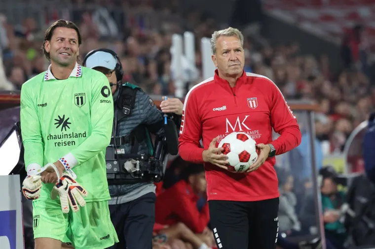 Pojavile su se mnoge zvijezde njemačkog nogometa među njima i legendarni vratar Borussije Dortmund Roman Weidenfeller.