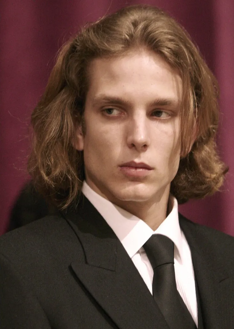 Andrea Casiraghi (princ od Monaka) u mlađim danima