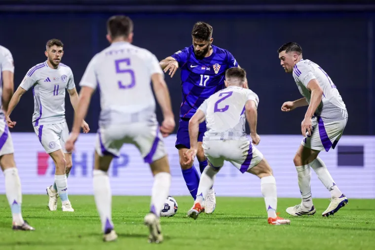  Susret Hrvatske i &Scaron;kotske u 3. kolu Lige nacija